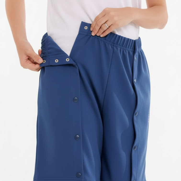 ComfortCure® Adaptive Bedbound Patient Care Shorts (Dual Snap-Front)