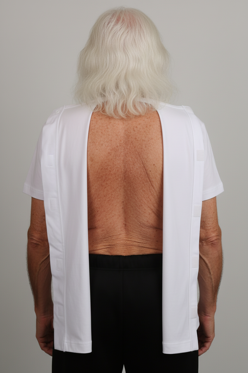 ComfortCure® Adaptive Assisted Dressing Therapy Top (Back-Snap)
