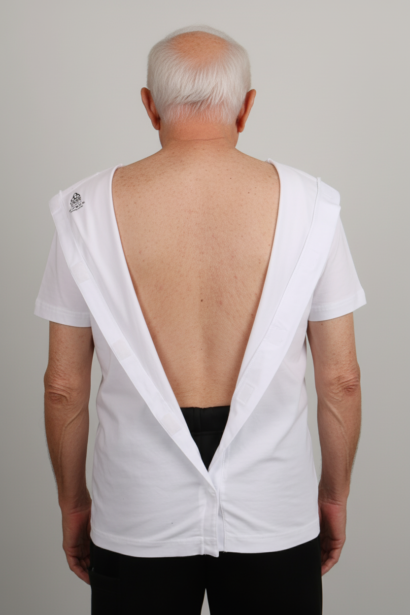ComfortCure® Adaptive Assisted Dressing Therapy Top (Back-Snap)