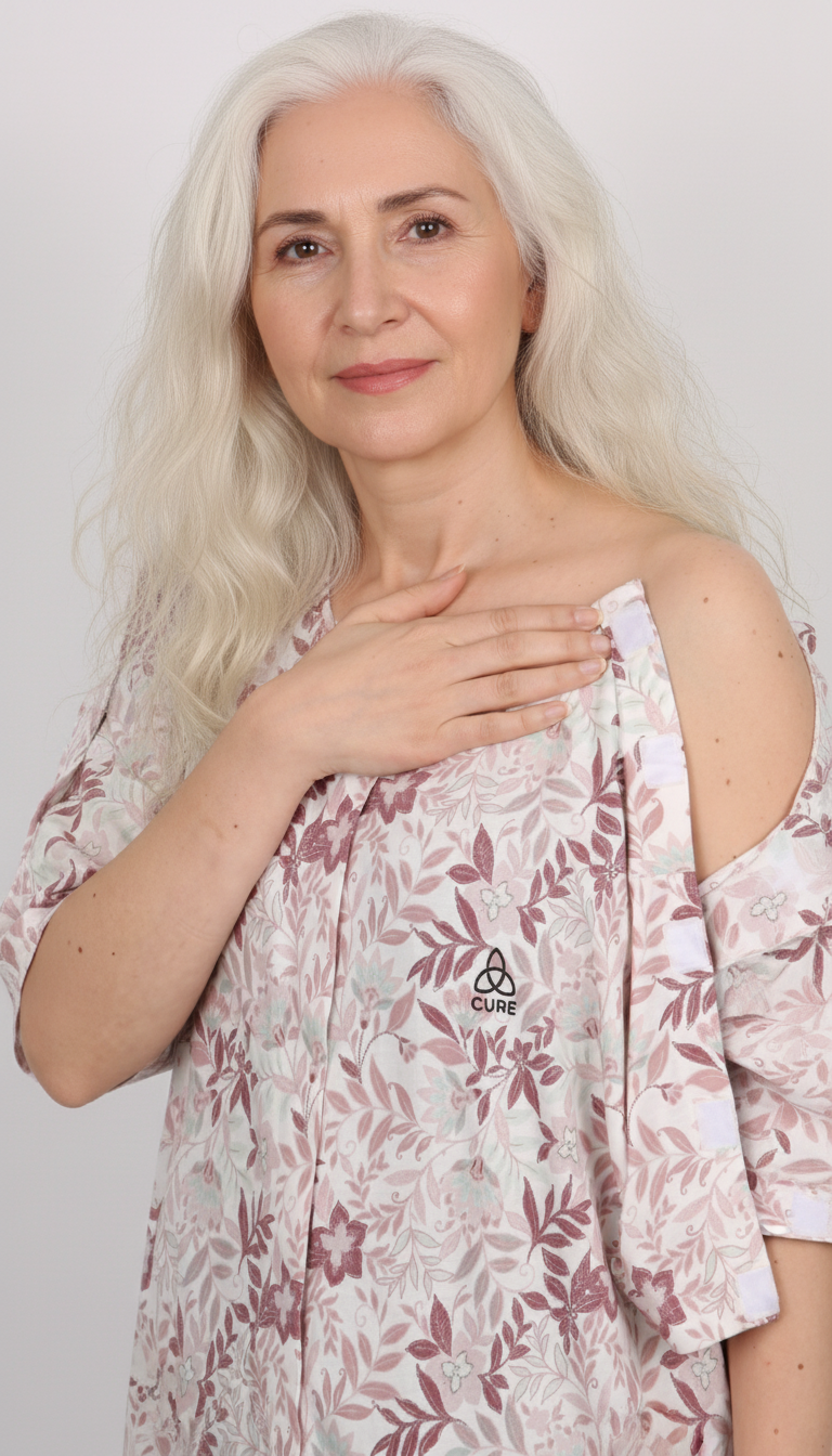 ComfortCure® Adaptive Clinical Recovery Shirt (Drain Pockets)