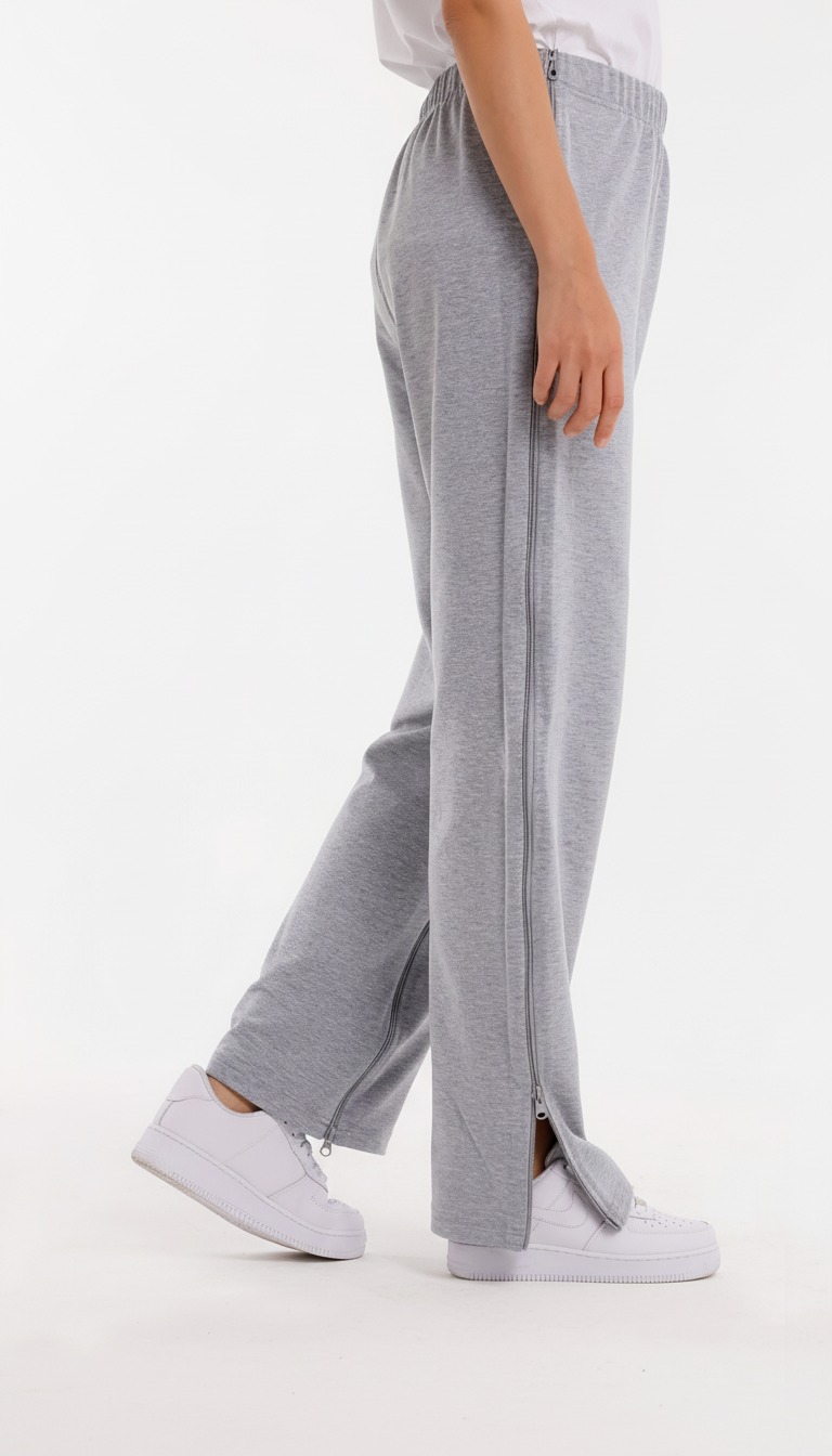 ComfortCure® Adaptive Bedbound Patient Care Trousers (Zip-Open Inseam)