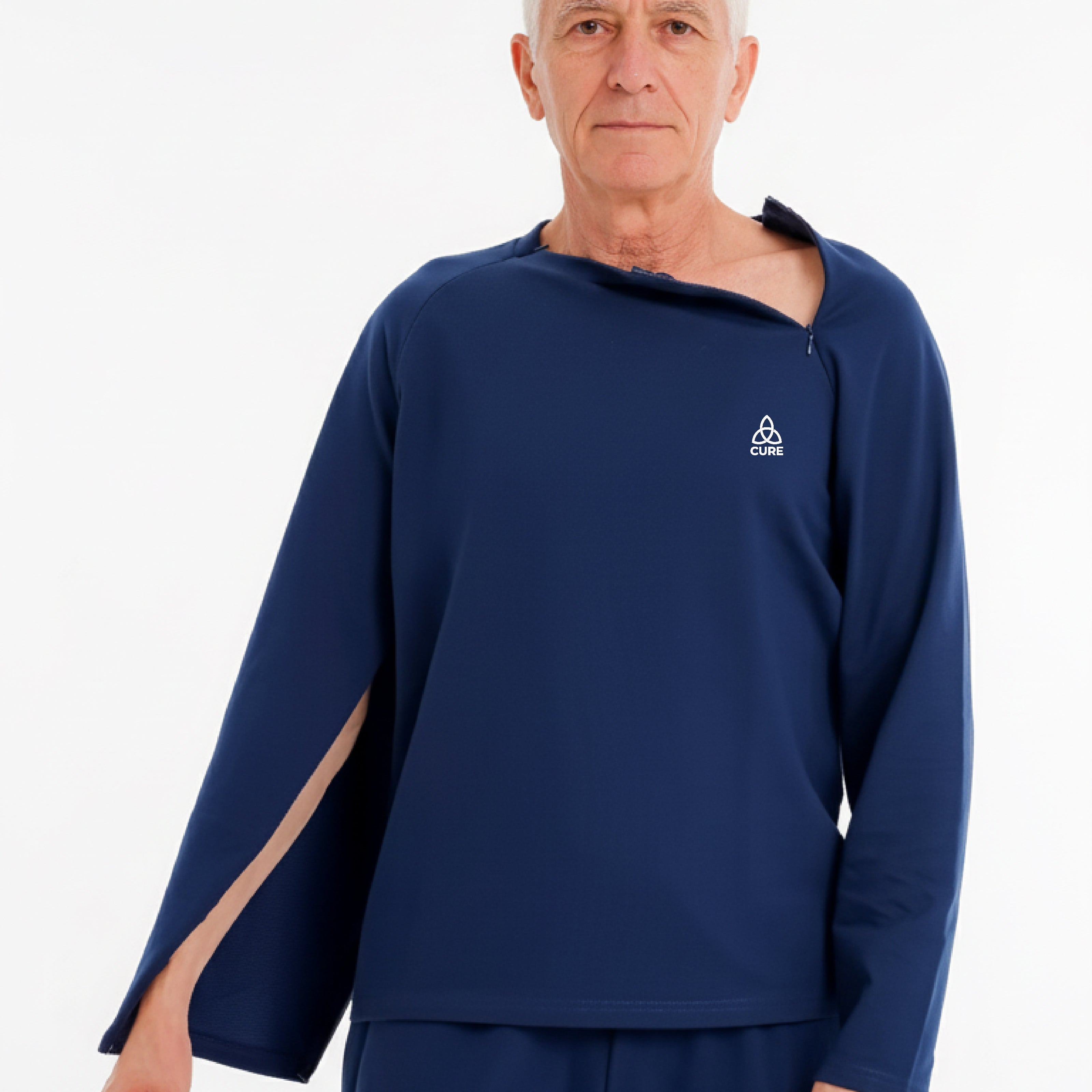 ComfortCure® Adaptive Chemo & Dialysis Port Access Shirt