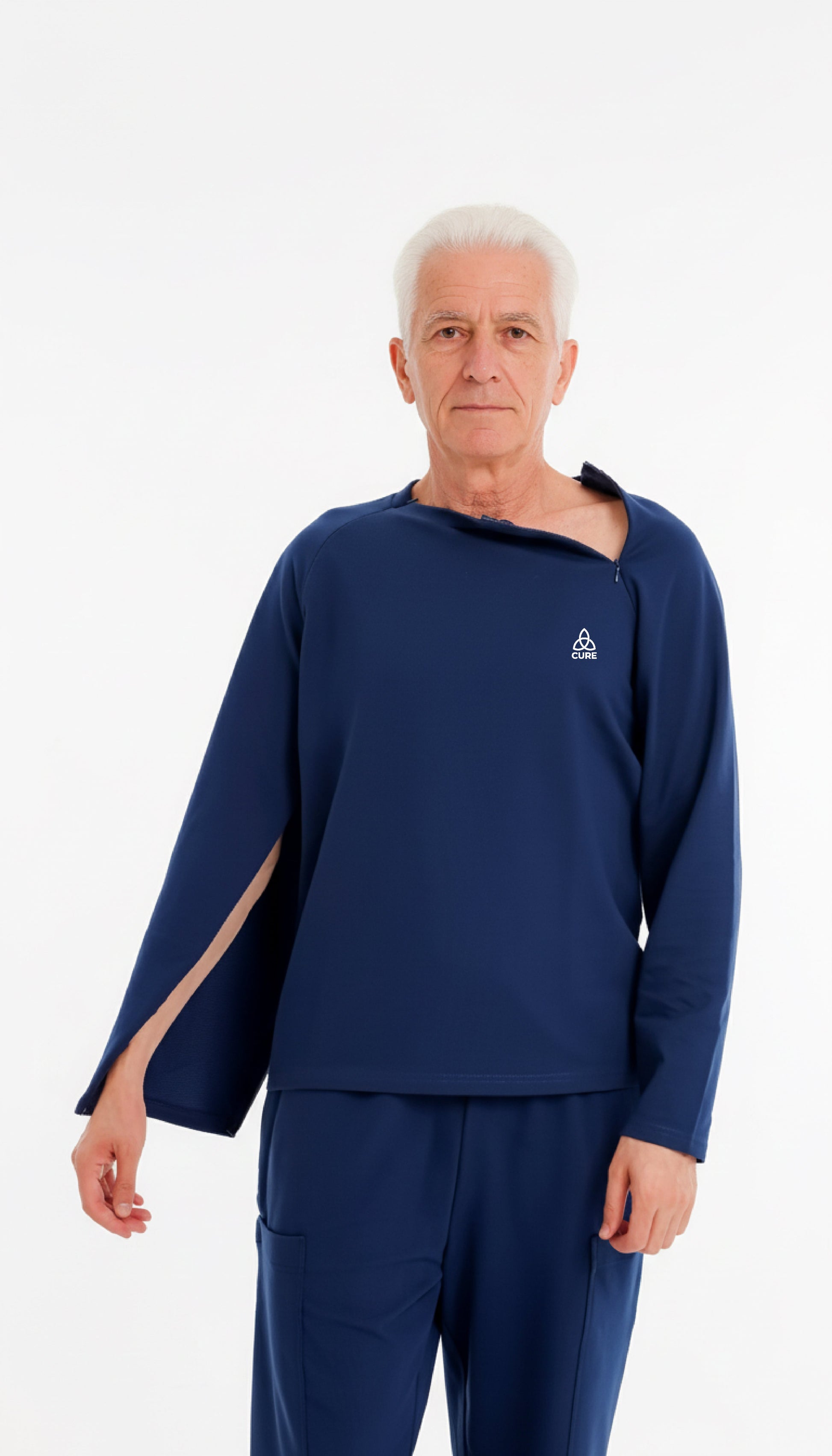 ComfortCure® Adaptive Chemo & Dialysis Port Access Shirt