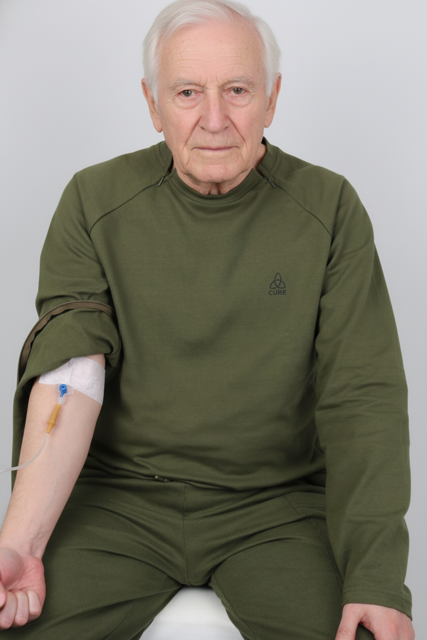 ComfortCure® Adaptive Chemo & Dialysis Port Access Shirt