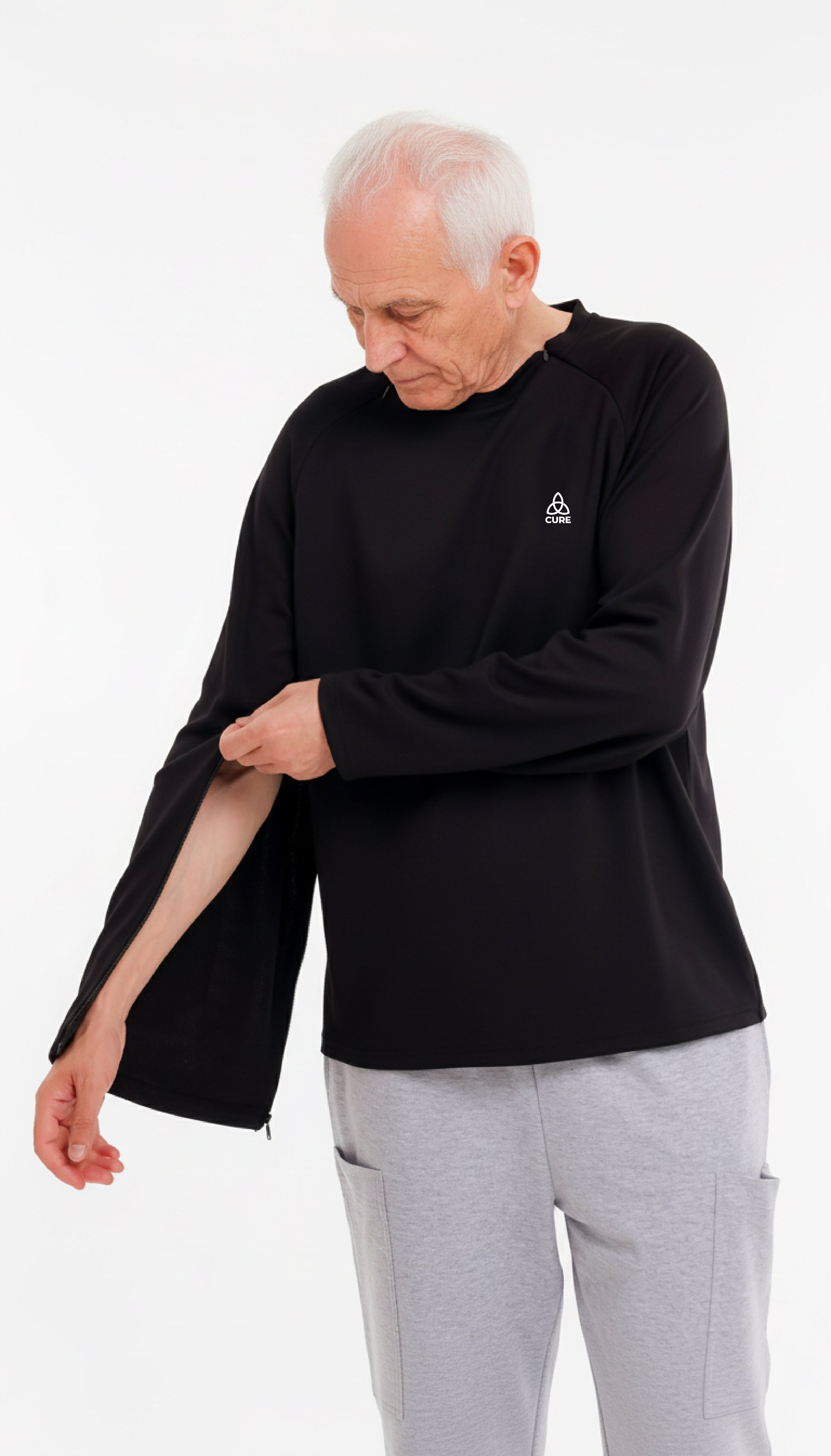 ComfortCure® Adaptive Chemo & Dialysis Port Access Shirt