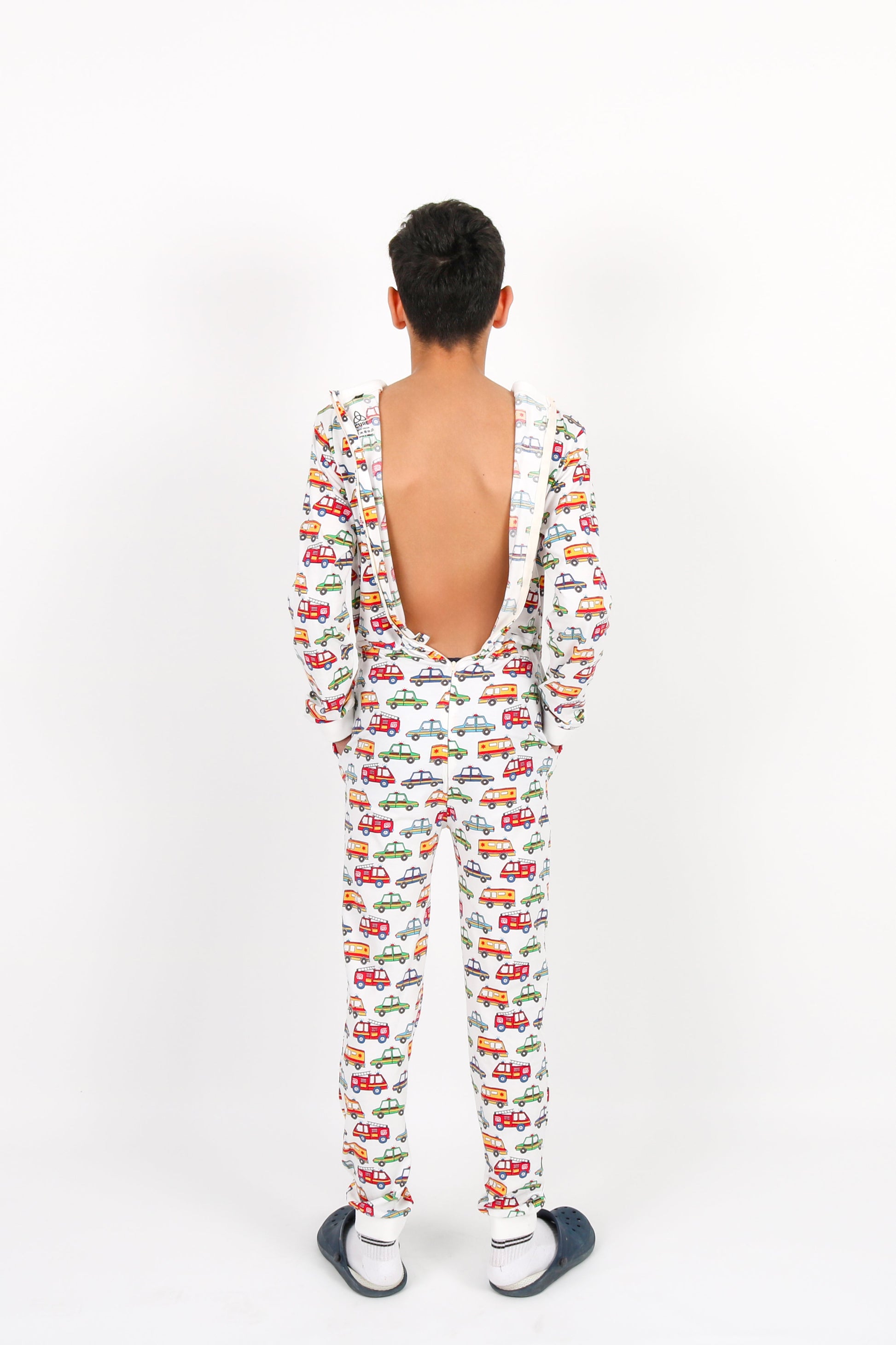 ComfortCure® Adaptive Kids’ Anti-Strip Special Needs Jumpsuit (Back-Zip)