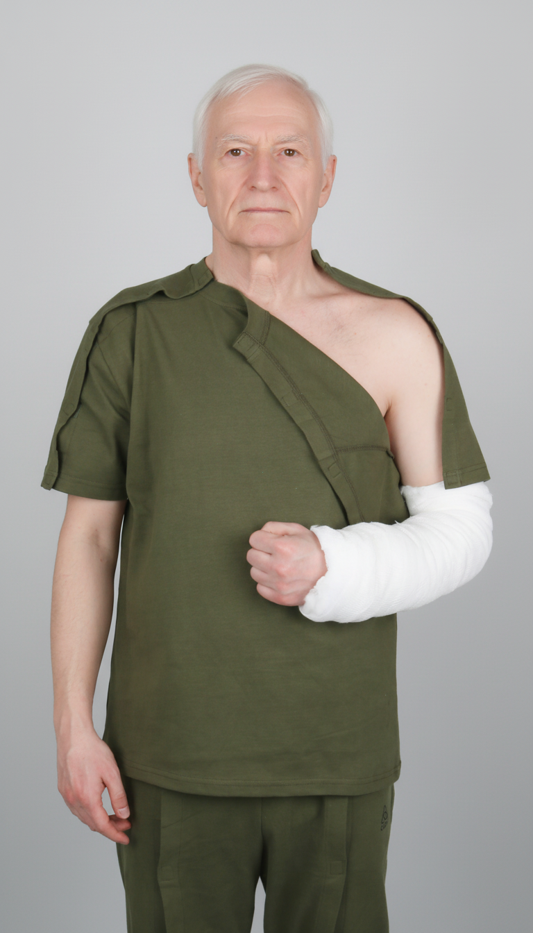 ComfortCure® Adaptive Shoulder & Arm Recovery Tee (Short Sleeve)