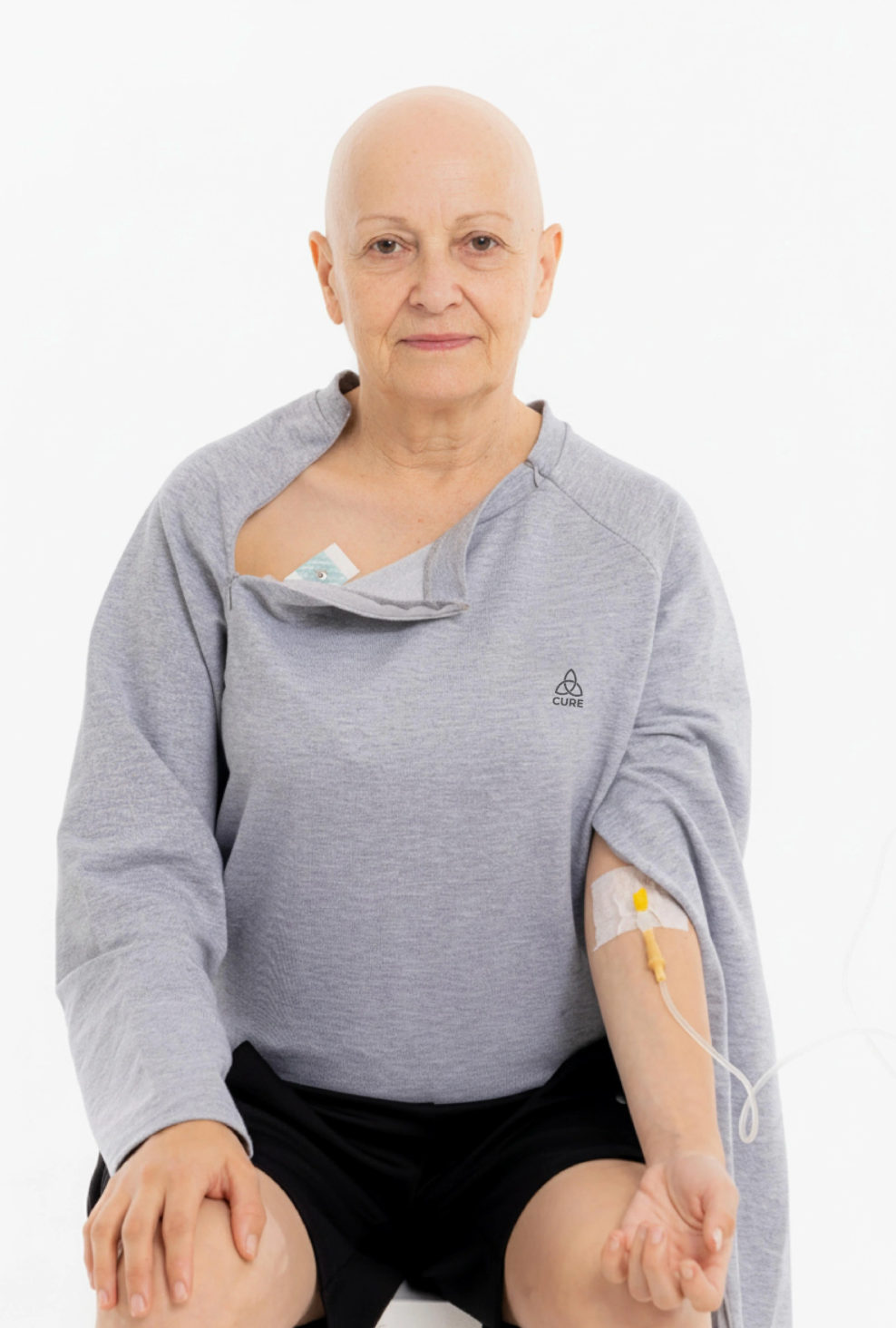ComfortCure® Adaptive Chemo & Dialysis Port Access Shirt