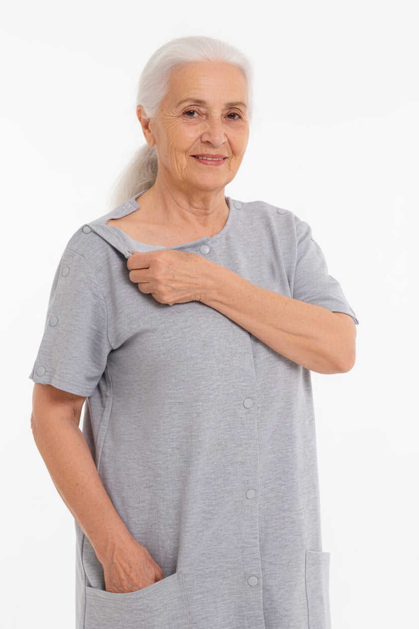 ComfortCure® Adaptive Clinical Recovery Shirt (Drain Pockets)