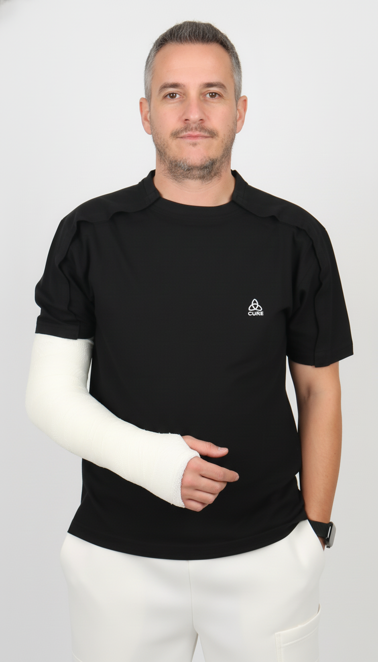 ComfortCure® Adaptive Shoulder & Arm Recovery Tee (Short Sleeve)