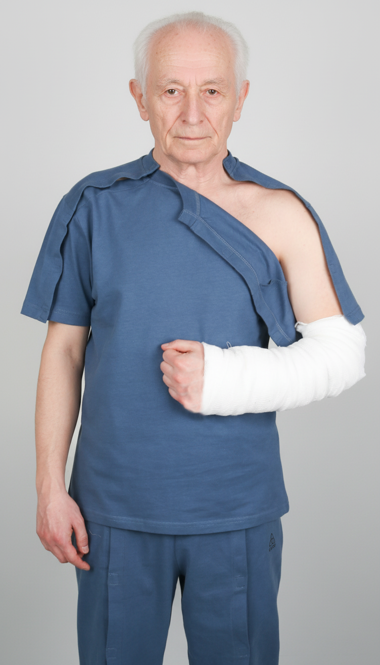 ComfortCure® Adaptive Shoulder & Arm Recovery Tee (Short Sleeve)