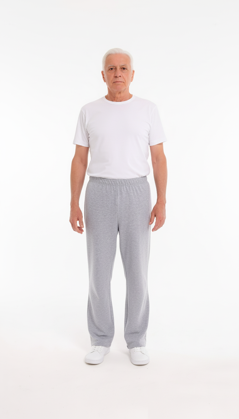 ComfortCure® Adaptive Bedbound Patient Care Trousers (Zip-Open Inseam)