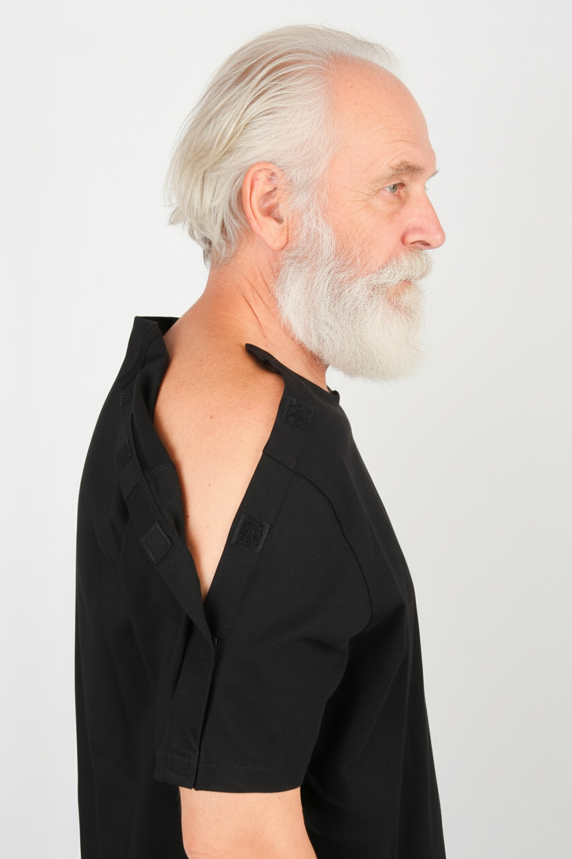 ComfortCure® Adaptive Clinical Recovery Shirt (Drain Pockets)