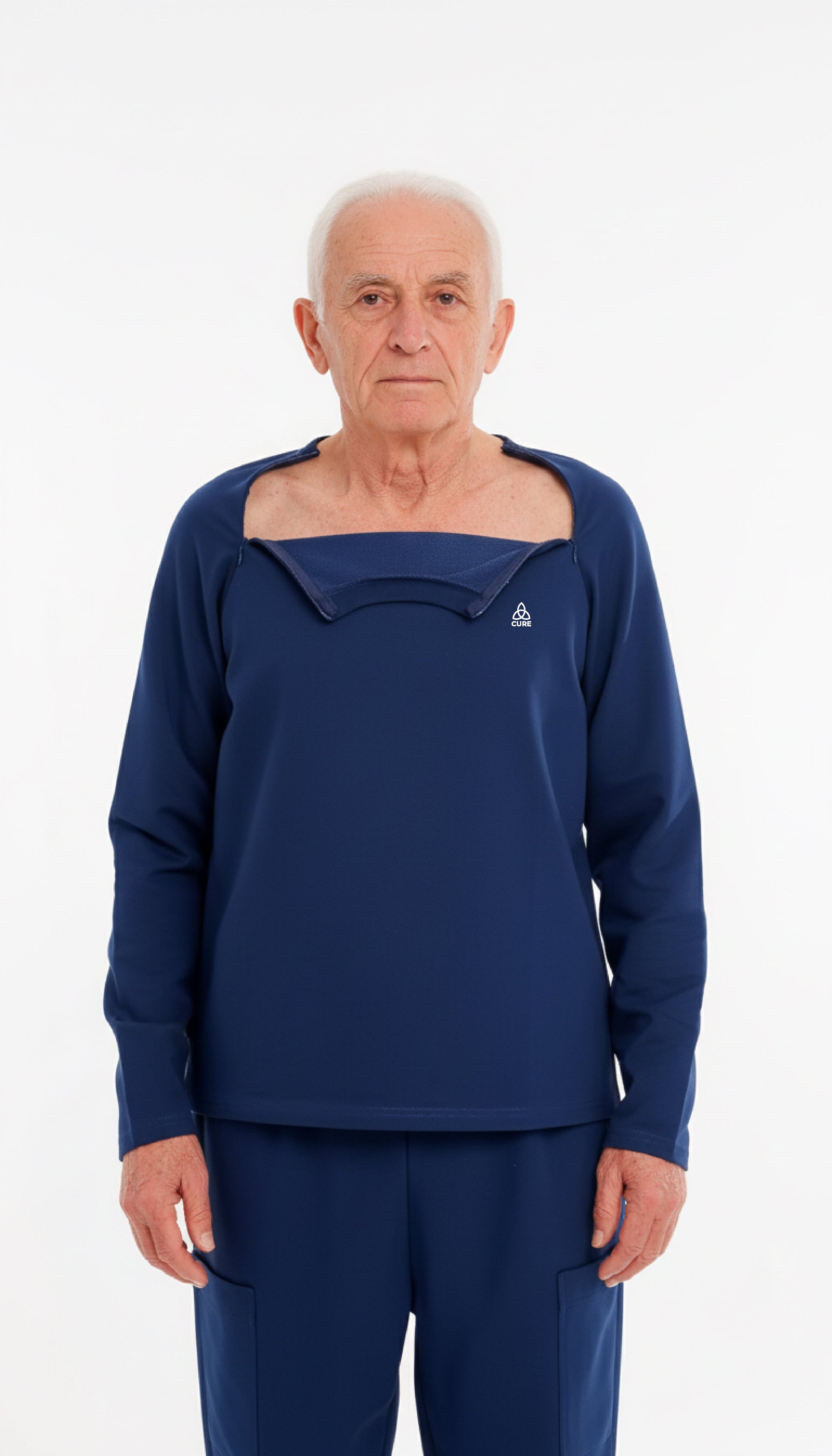 ComfortCure® Adaptive Chemo & Dialysis Port Access Shirt