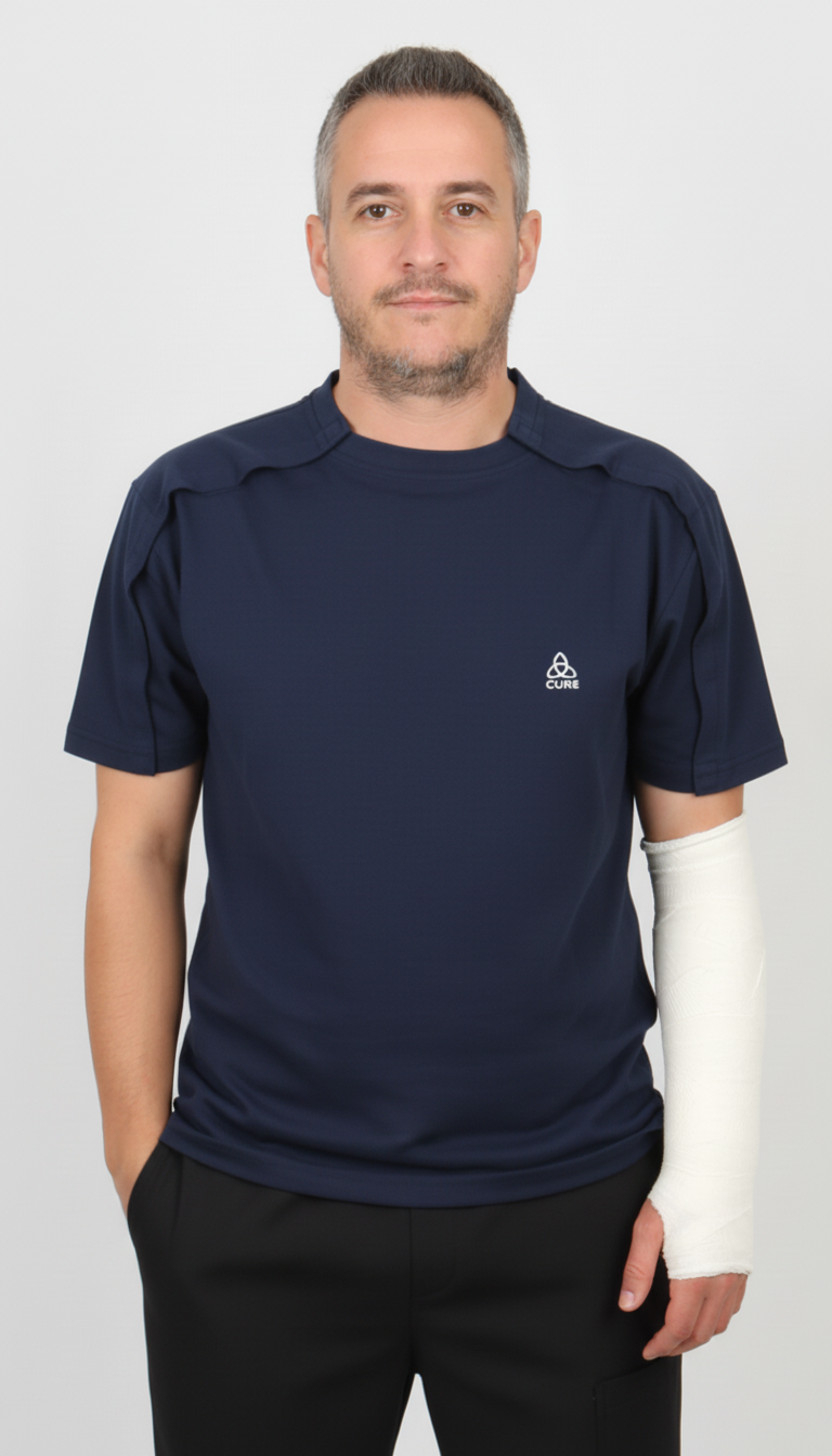 ComfortCure® Adaptive Shoulder & Arm Recovery Tee (Short Sleeve)
