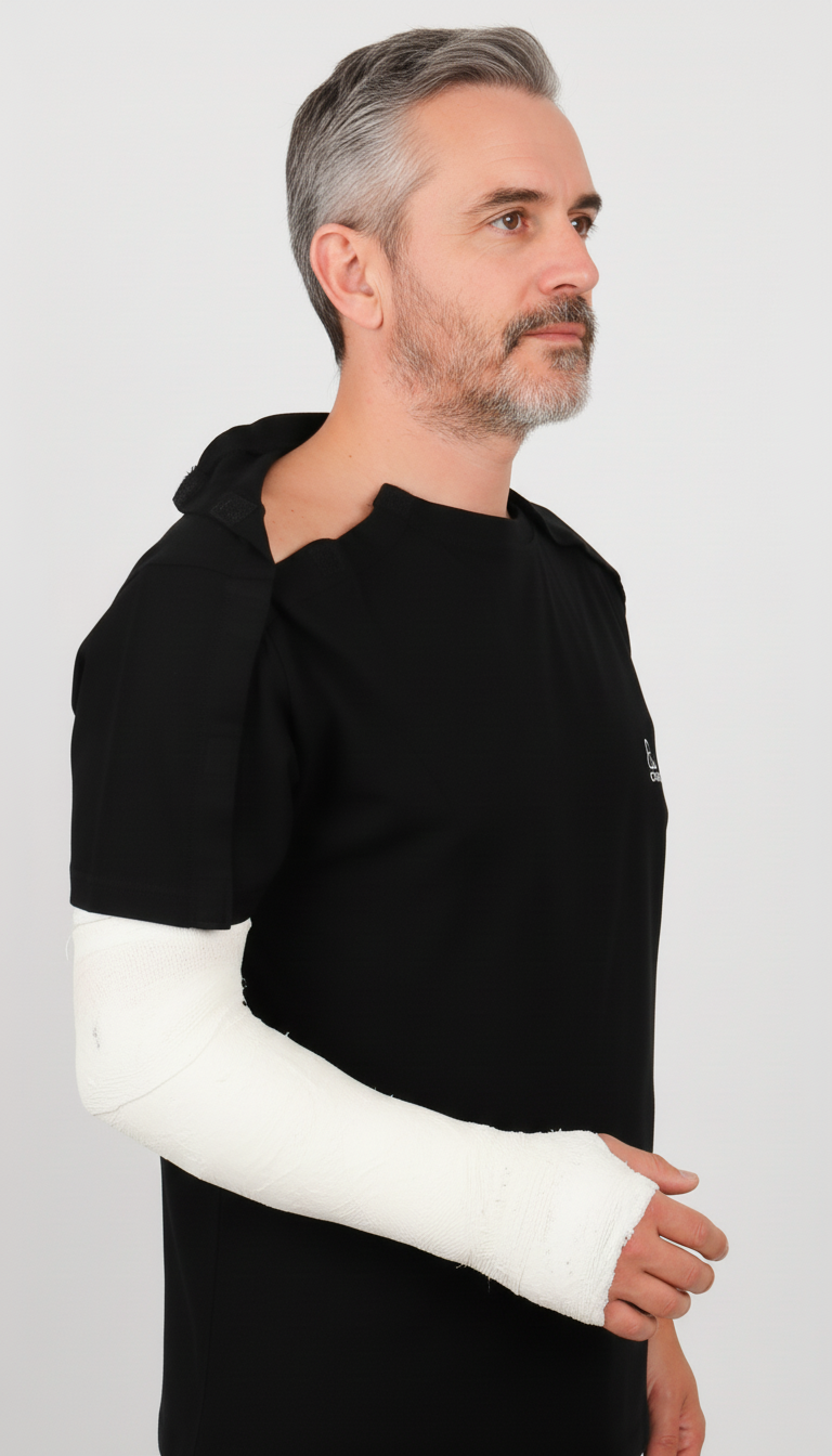 ComfortCure® Adaptive Shoulder & Arm Recovery Tee (Short Sleeve)