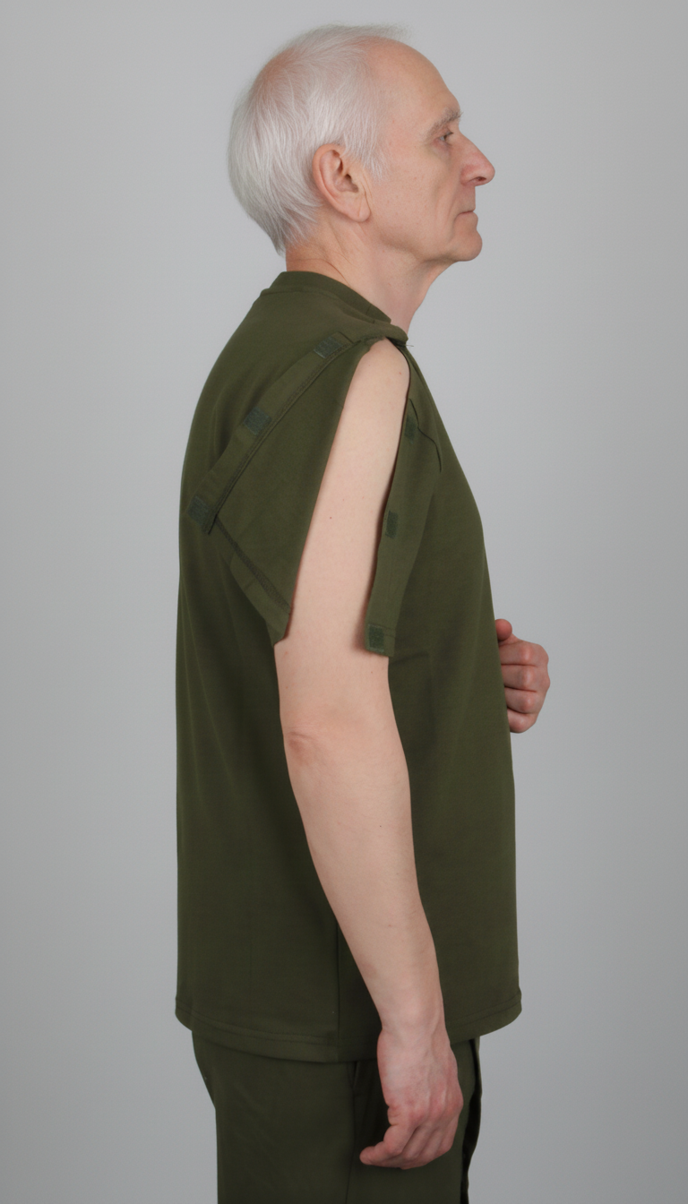 ComfortCure® Adaptive Shoulder & Arm Recovery Tee (Short Sleeve)