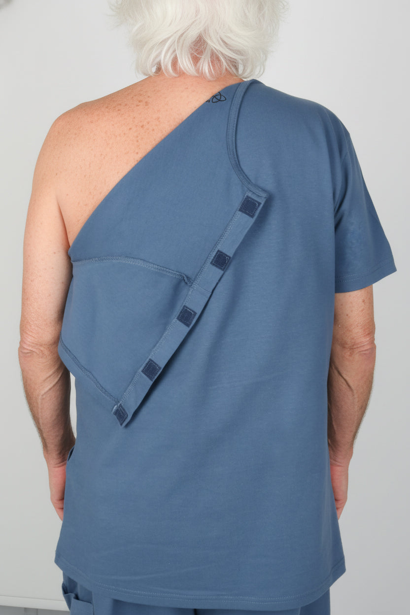 ComfortCure® Adaptive Clinical Recovery Shirt (Drain Pockets)