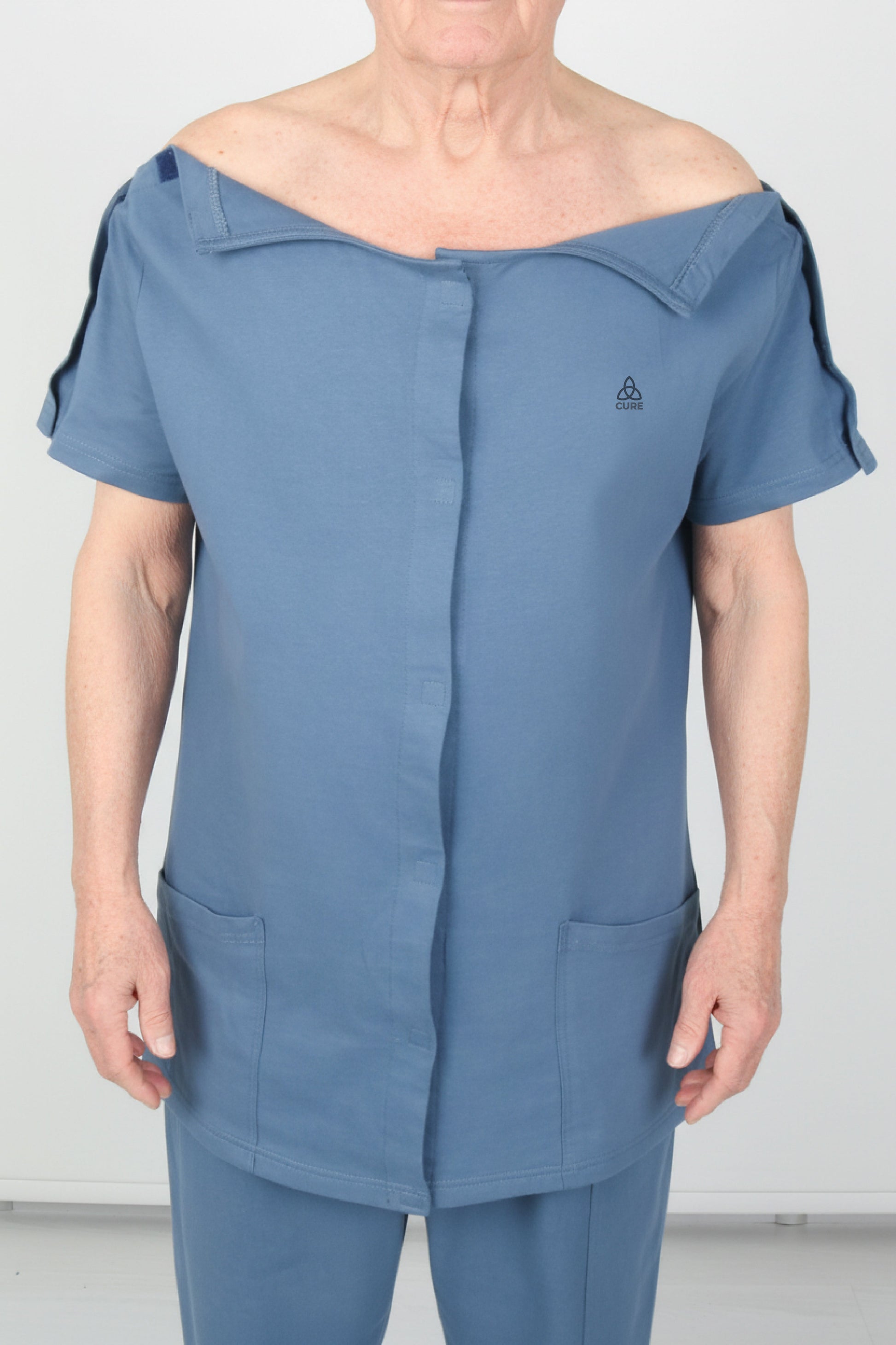 ComfortCure® Adaptive Clinical Recovery Shirt (Drain Pockets)