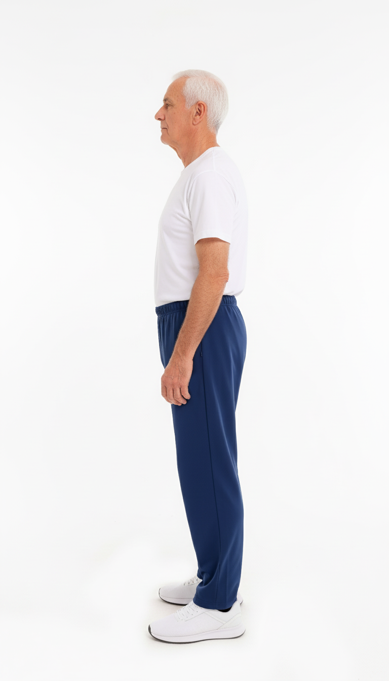 ComfortCure® Adaptive Bedbound Patient Care Trousers (Zip-Open Inseam)