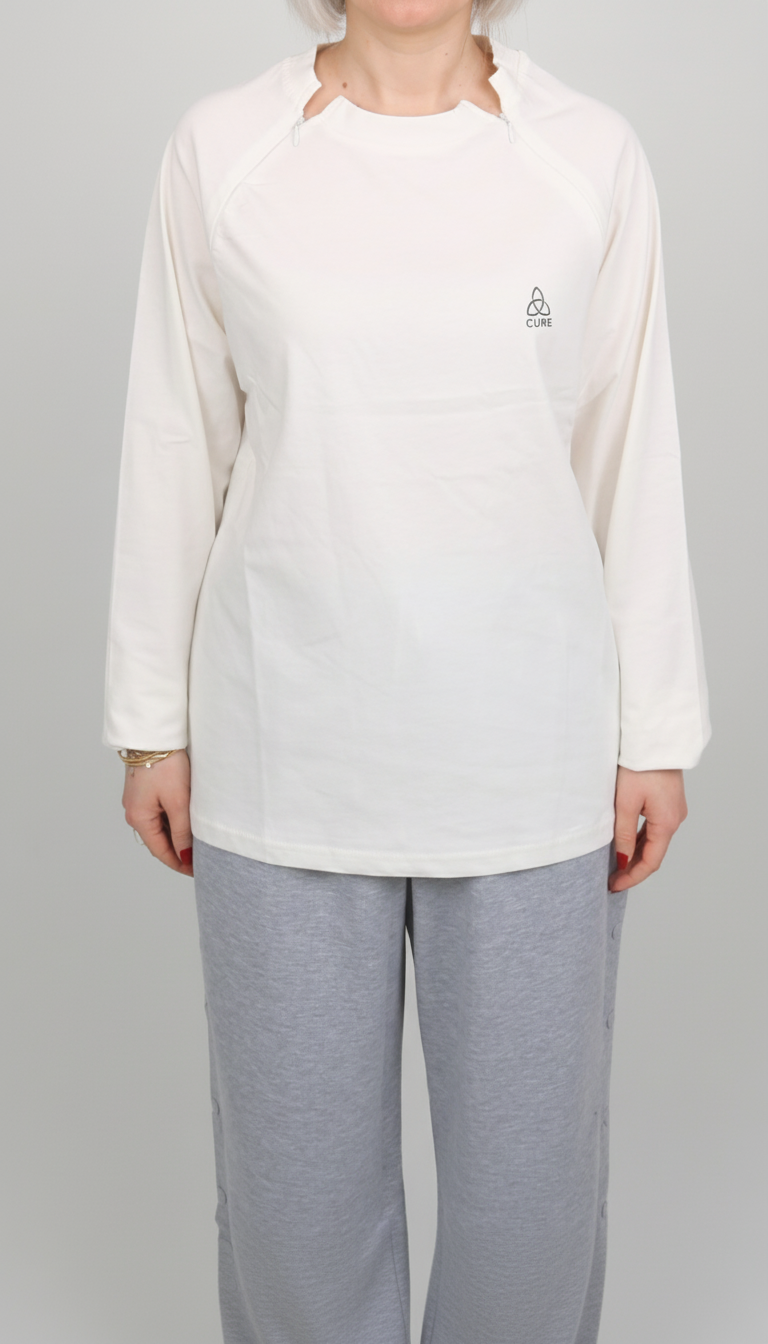 ComfortCure® Adaptive Chemo & Dialysis Port Access Shirt