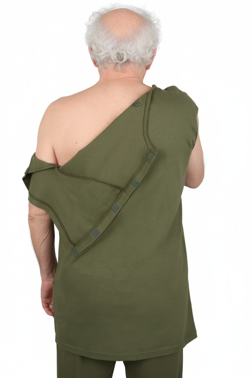 ComfortCure® Adaptive Clinical Recovery Shirt (Drain Pockets)