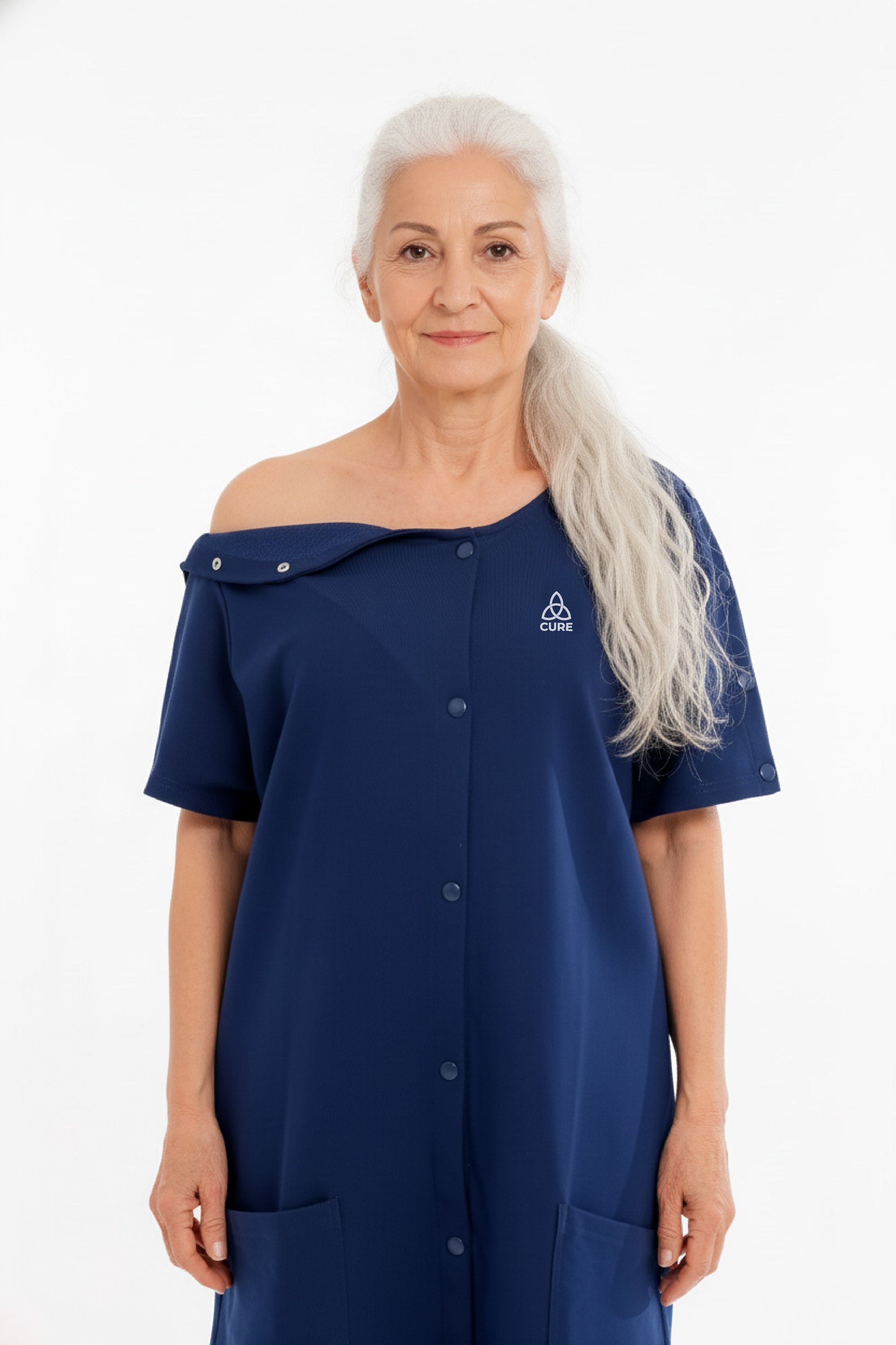 ComfortCure® Adaptive Clinical Recovery Shirt (Drain Pockets)