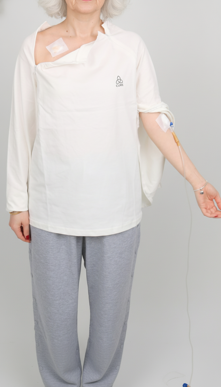 ComfortCure® Adaptive Chemo & Dialysis Port Access Shirt