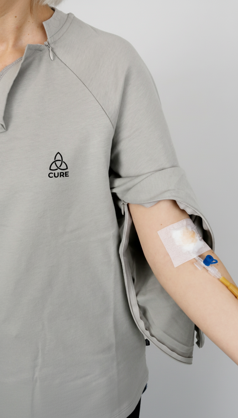 ComfortCure® Adaptive Chemo & Dialysis Port Access Shirt