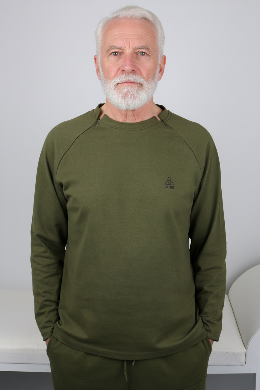 ComfortCure® Adaptive Chemo & Dialysis Port Access Shirt