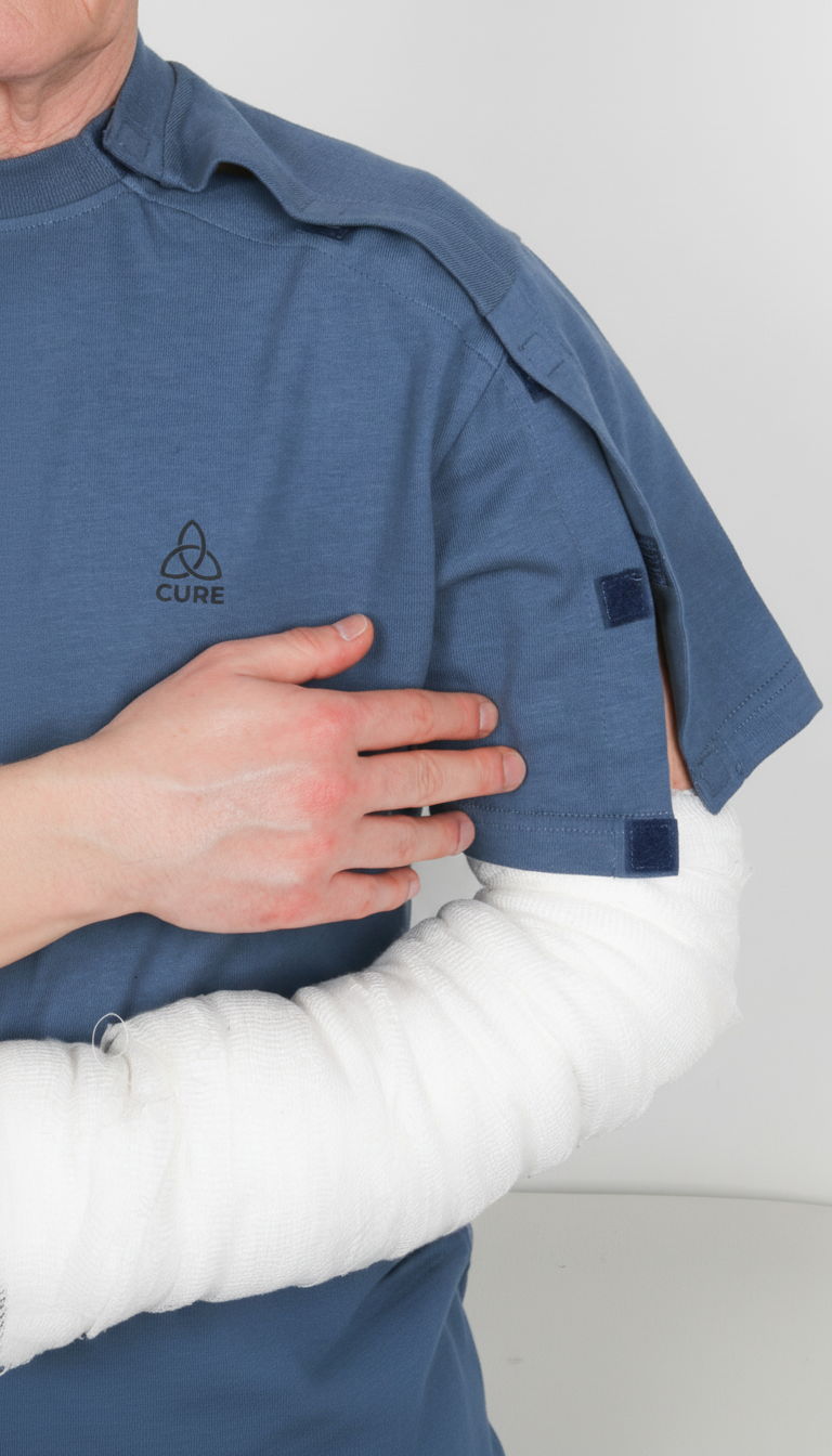 ComfortCure® Adaptive Shoulder & Arm Recovery Tee (Short Sleeve)