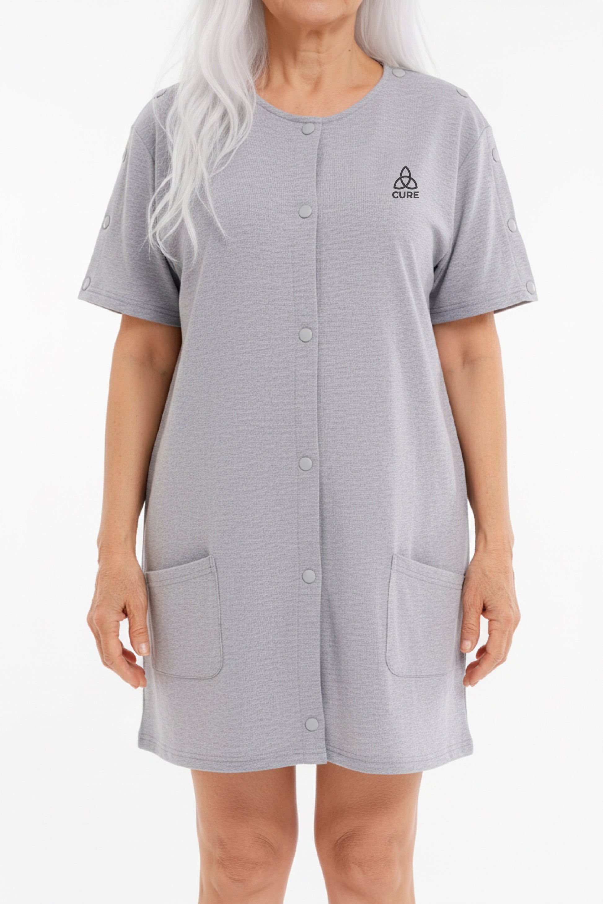 ComfortCure® Adaptive Clinical Recovery Shirt (Drain Pockets)
