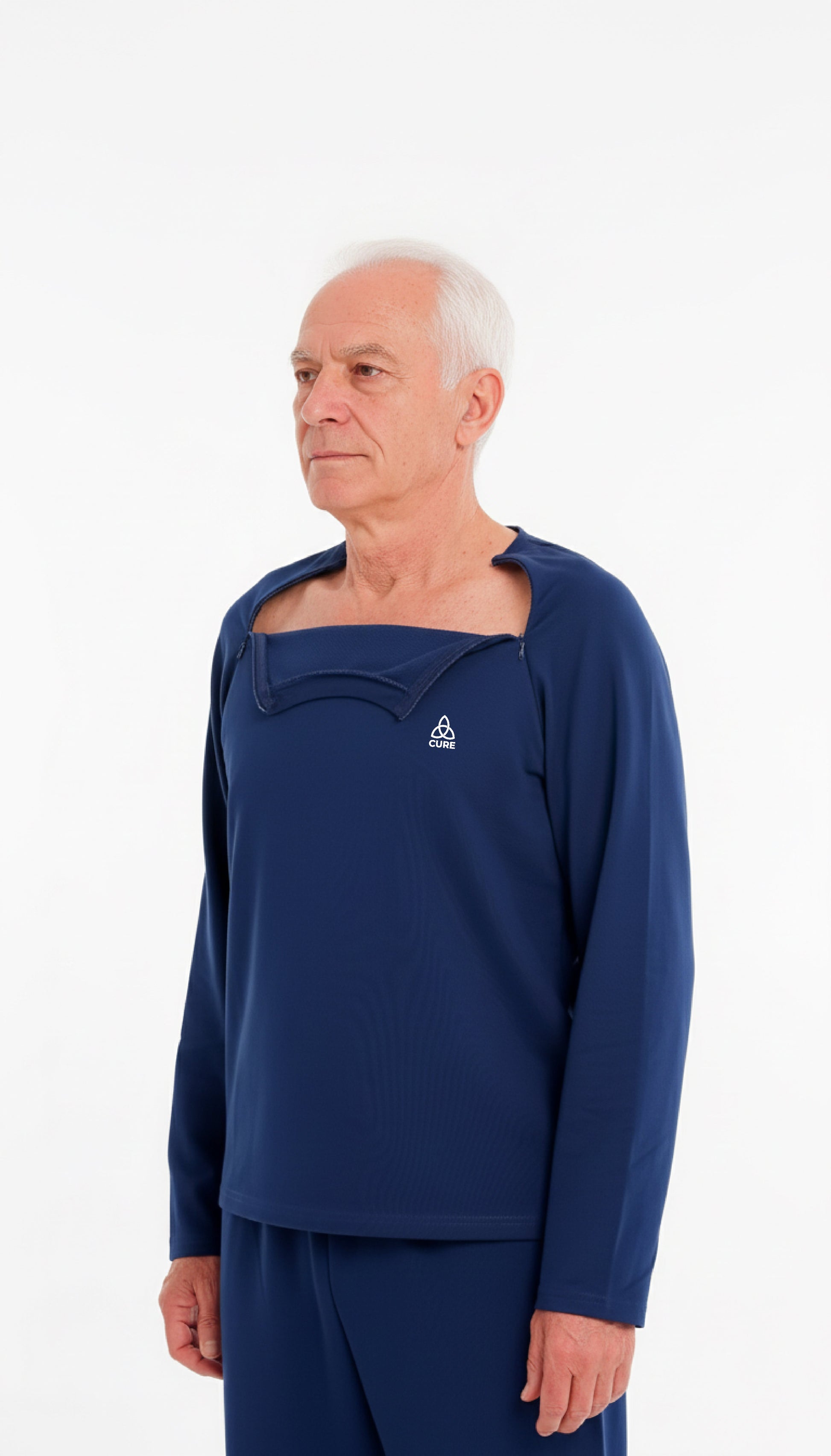 ComfortCure® Adaptive Chemo & Dialysis Port Access Shirt