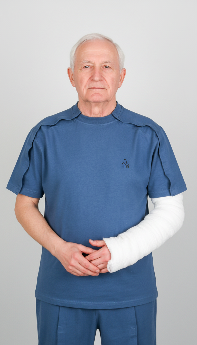 ComfortCure® Adaptive Shoulder & Arm Recovery Tee (Short Sleeve)