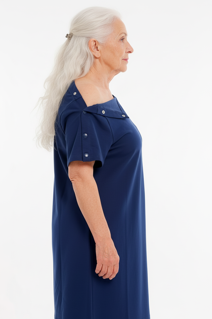 ComfortCure® Adaptive Clinical Recovery Shirt (Drain Pockets)