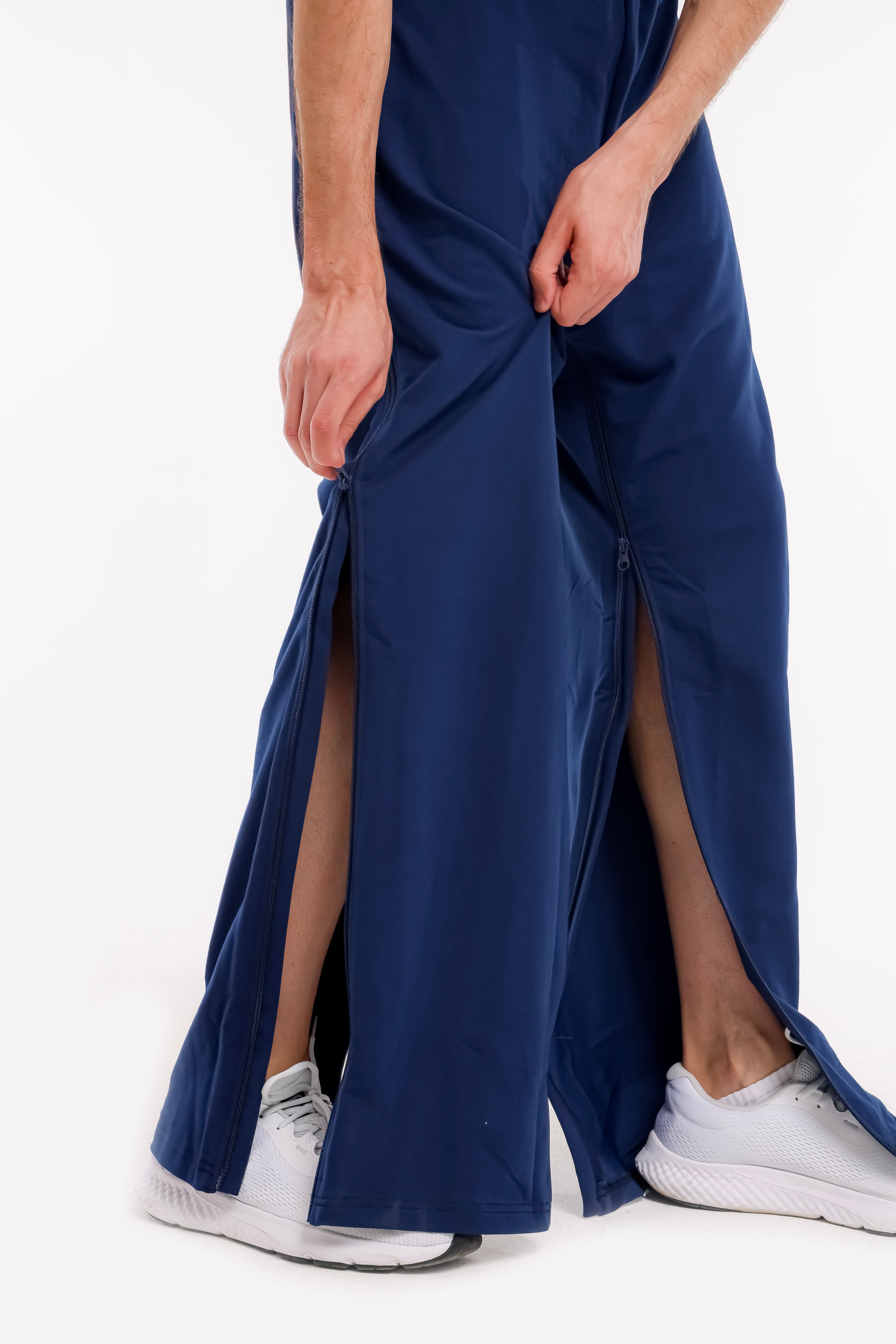 ComfortCure® Adaptive Bedbound Patient Care Trousers (Zip-Open Inseam)