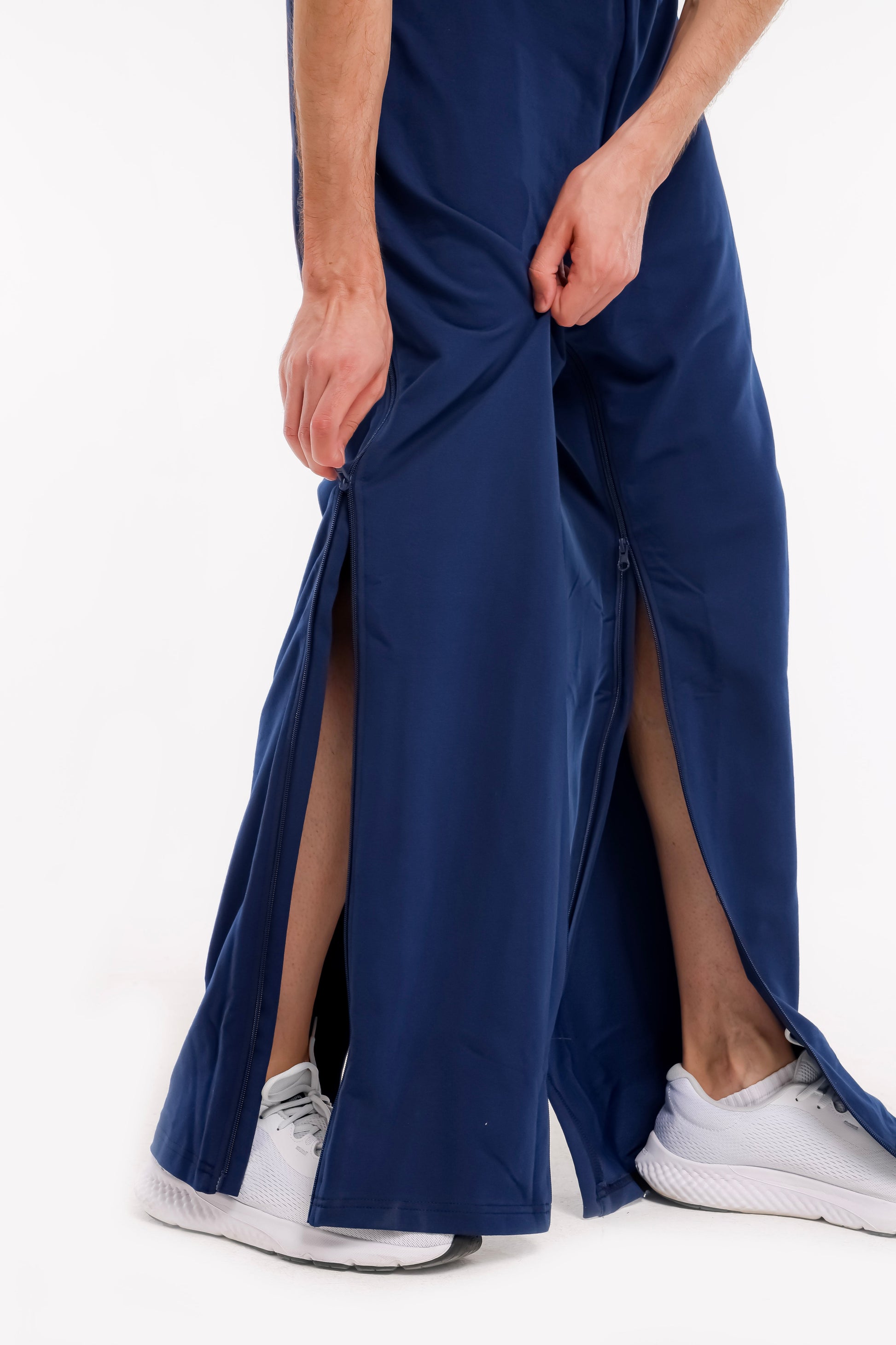 ComfortCure® Adaptive Bedbound Patient Care Trousers (Zip-Open Inseam)