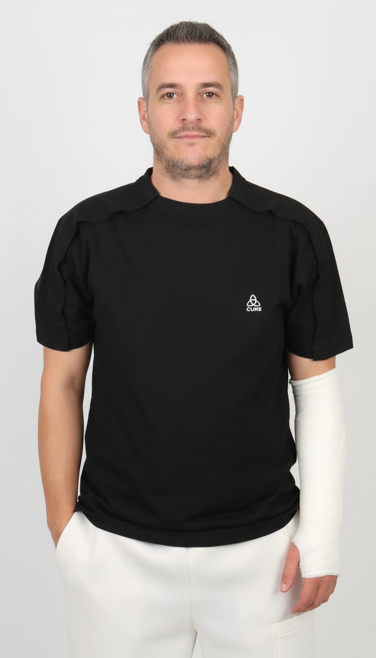 ComfortCure® Adaptive Shoulder & Arm Recovery Tee (Short Sleeve)