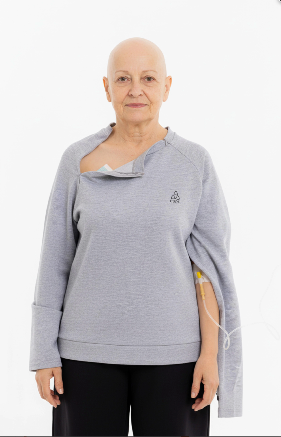 ComfortCure® Adaptive Chemo & Dialysis Port Access Shirt