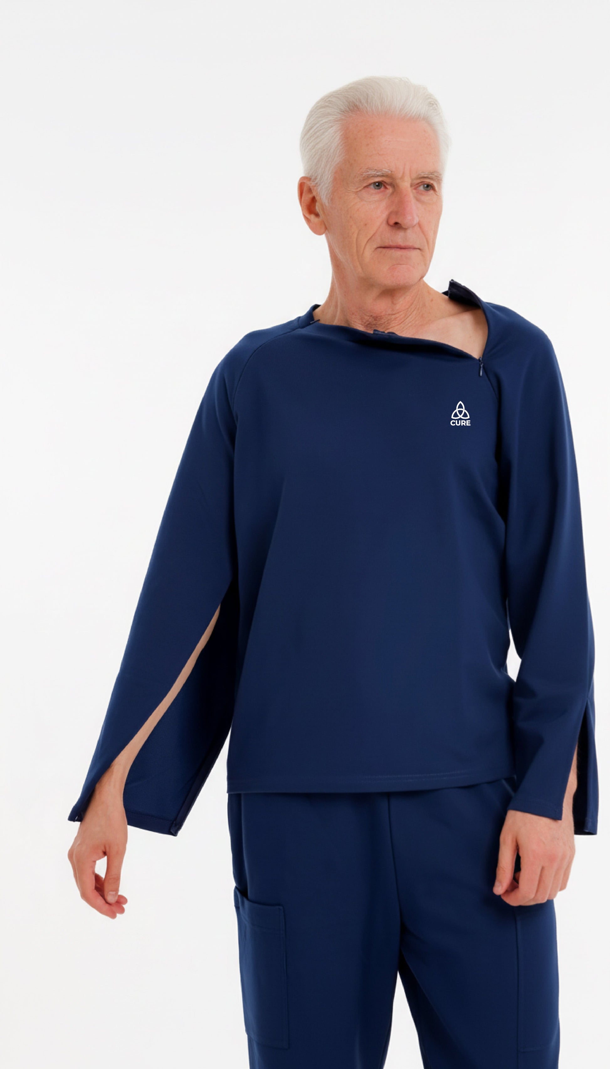 ComfortCure® Adaptive Chemo & Dialysis Port Access Shirt