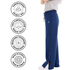 Adaptive tear away snap pants