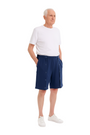 ComfortCure® Adaptive Bedbound Snap-Front Shorts - Turkish Organic Cotton