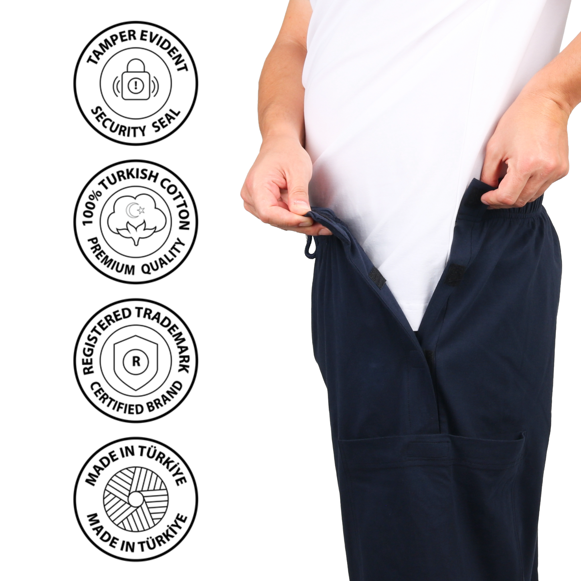 ComfortCure® Adaptive Clinical Urology Shorts (Leg Bag Fit)