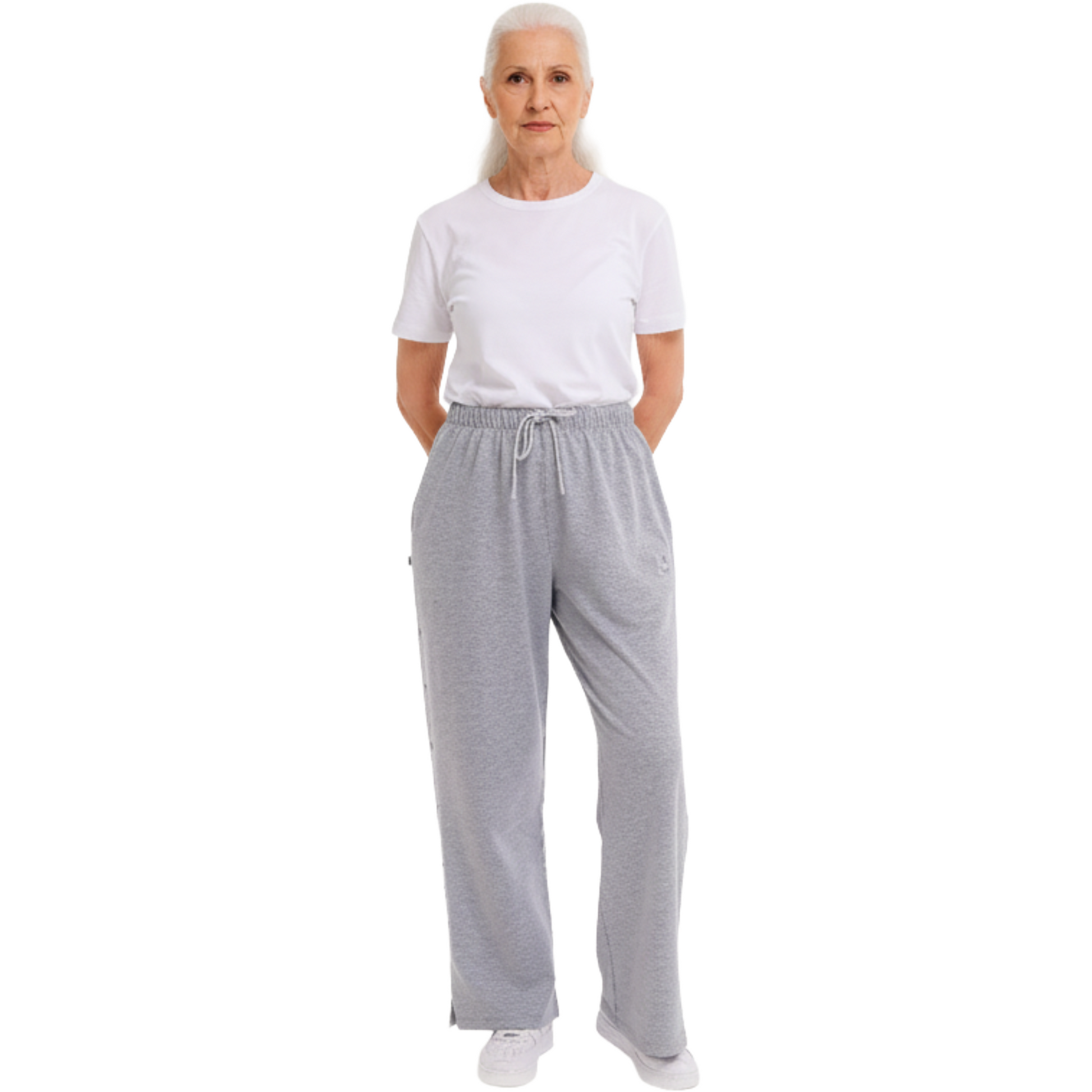 Safe dressing without bending the hip