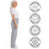 Wearing comfortably over bulky plaster casts